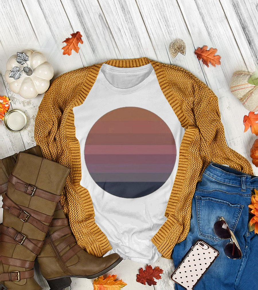 Tycho ISO50 Awake 10th Anniversary Retro Gradient Circle T-Shirt