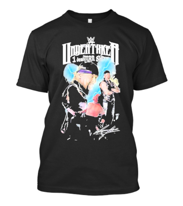 WWE Undertaker 1 Deadman Show Fan Art With Signature T-Shirt