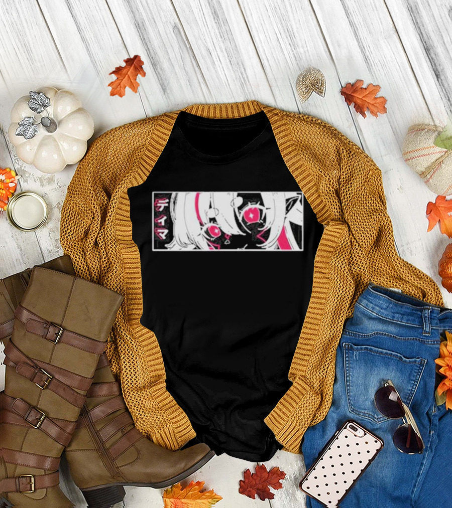 Uwumarket Dimatheduchess Primordial Anime Eyes Aesthetic T-Shirt