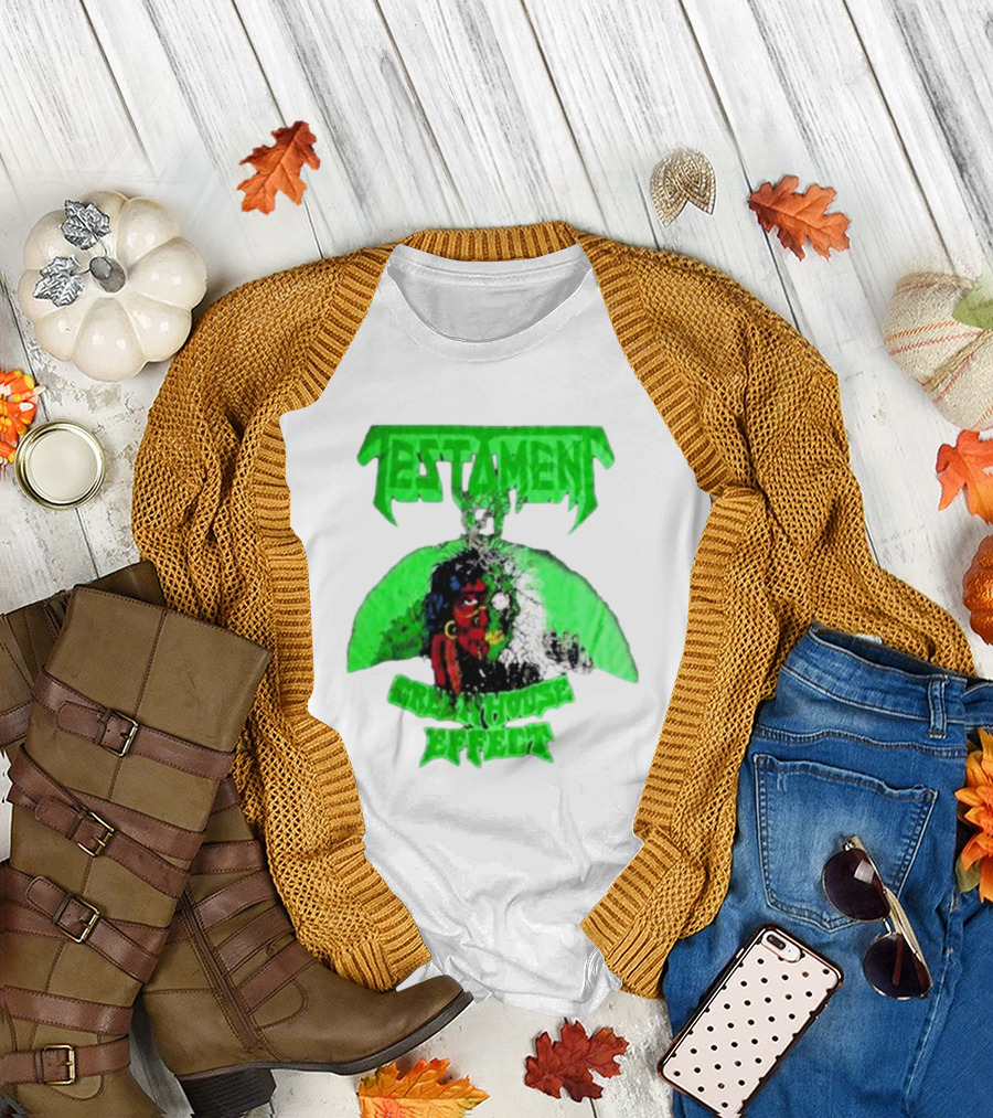 TESTAMENT Greenhouse Effect 1989 T-Shirt