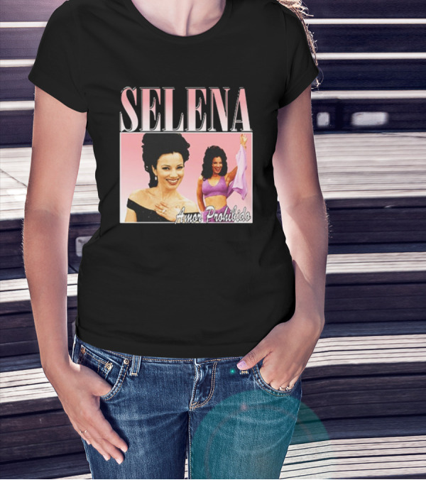 SELENA Amor Prohibido Vintage Style Retro Fashion T-Shirt