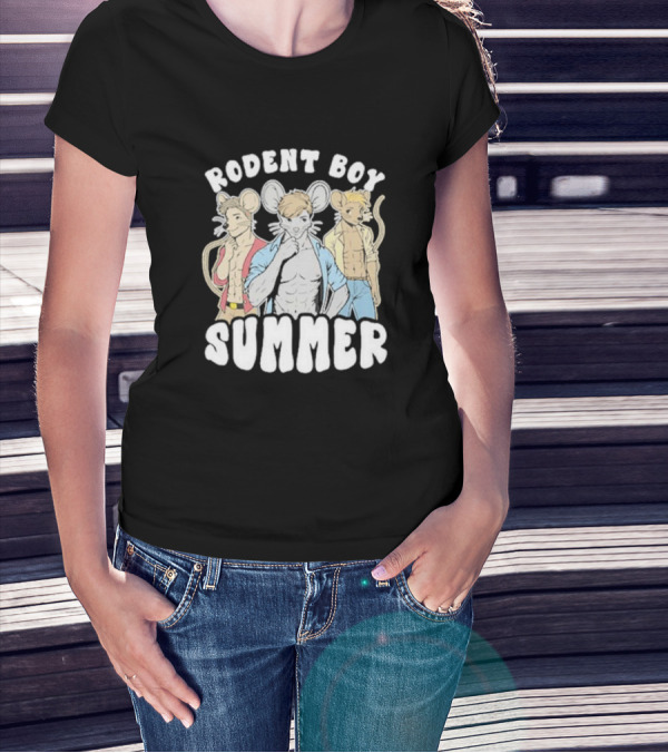 Rodent Boy Summer Mouse Trio Adventure T-Shirt