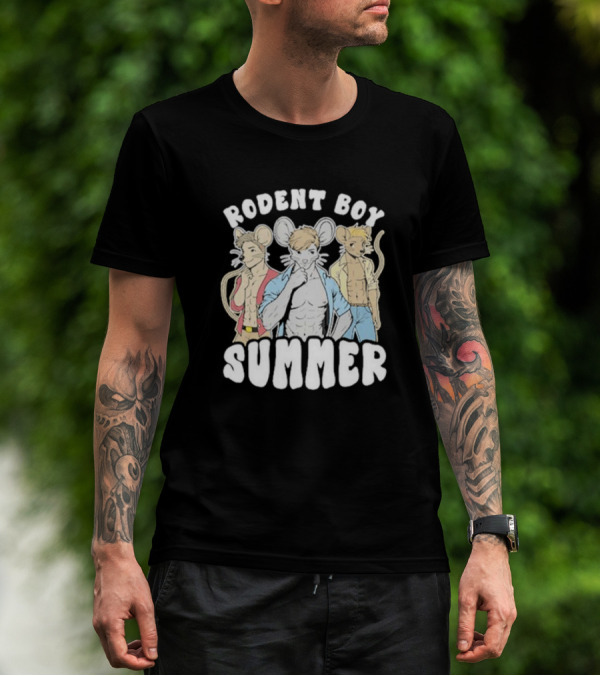 Rodent Boy Summer Mouse Trio Adventure T-Shirt