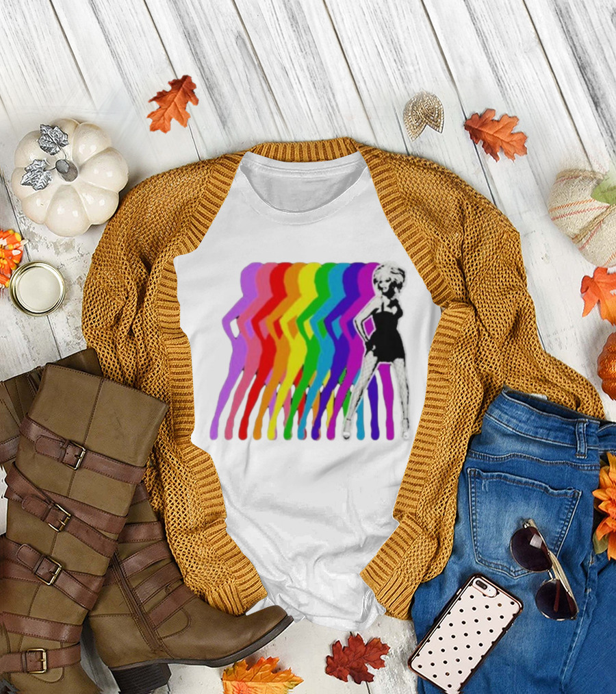 Rupaul Rainbow Pride Shadow T-Shirt