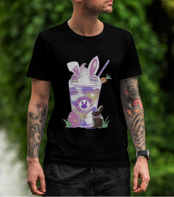 Easter Bunny Love Chocolate Cotton Candy Cup With Eggs T-Shirt