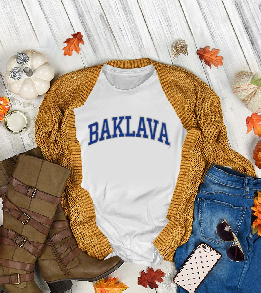 Action Bronson Baklava Blue Chips University Text T-Shirt