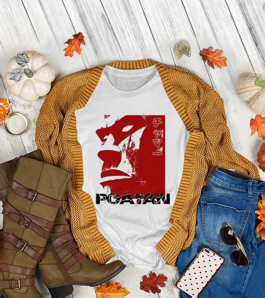 Alex Pereira Poatan Red Mask T-Shirt