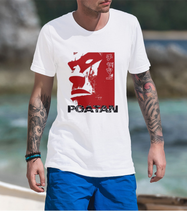 Alex Pereira Poatan Red Mask T-Shirt