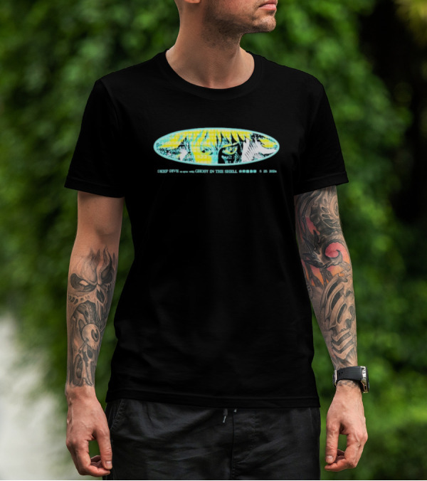 Deep Dive Sync Ghost In The Shell 5 25 T-Shirt