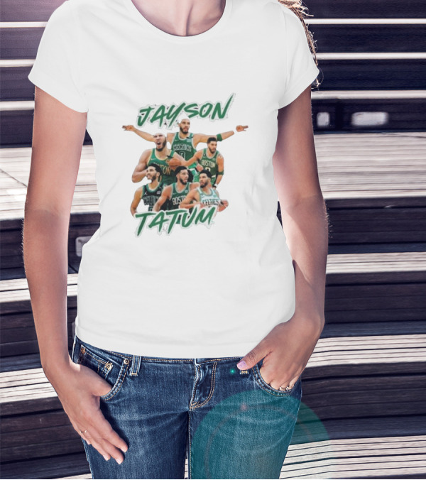 Jayson Tatum Boston Celtics NBA Fan Apparel Women T-Shirt