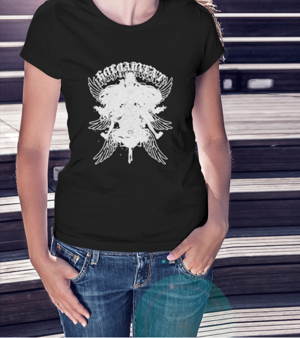 Omocat X Holoadvent Angelic Wings White T-Shirt