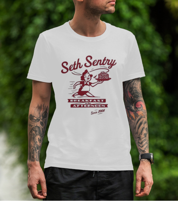 Seth Sentry Breakfast Afternoon Since 2008 T-Shirt