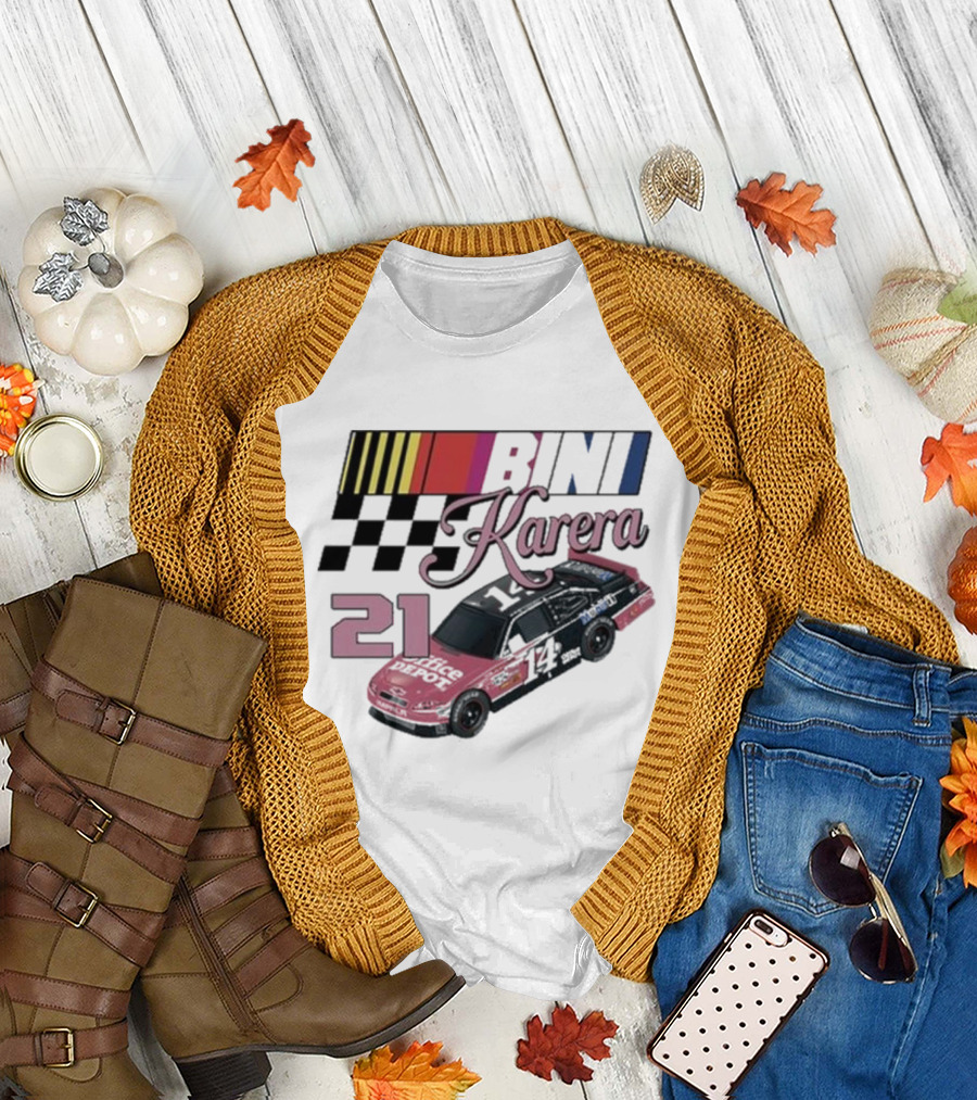 Bini Karera 21 Race Car Office Depot T-Shirt