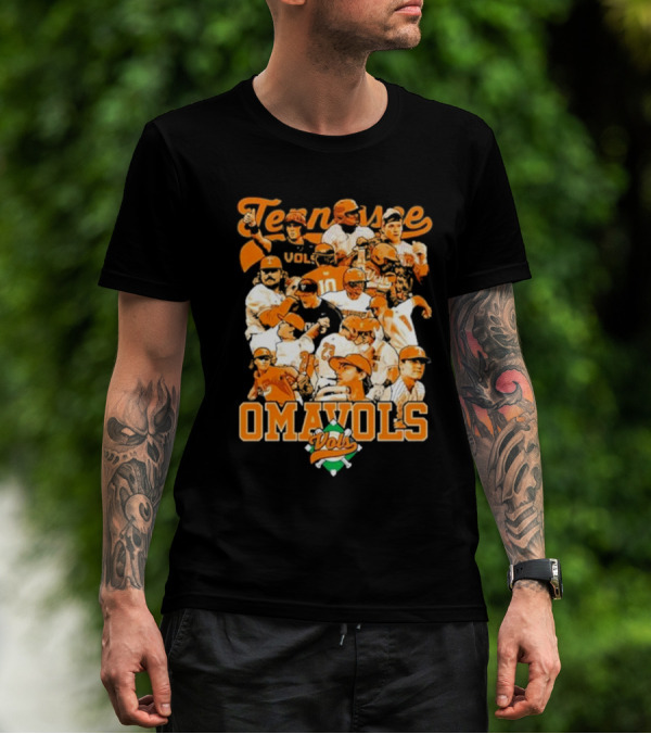 Tennessee Omavols Vols Baseball Team Players T-Shirt