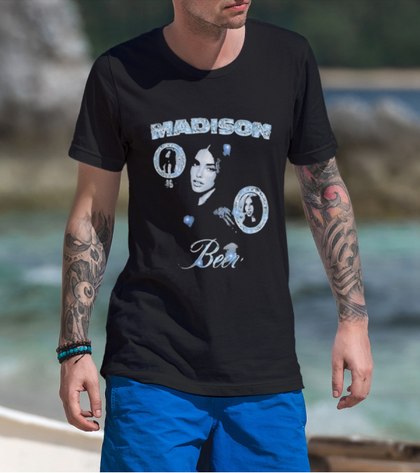 Madison Beer 95 Blue Gem Portraits T-Shirt