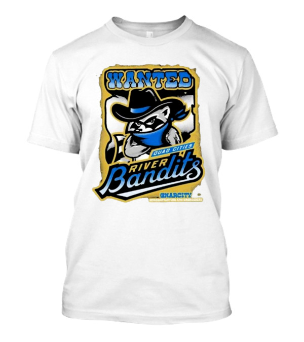 Wanted Quad Cities River Bandits Gnarcity Collectors And Knickleheads T-Shirt