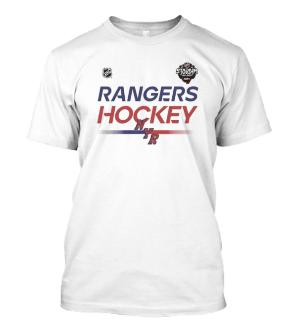 Rangers Hockey 2024 NHL Stadium Series NYR T-Shirt