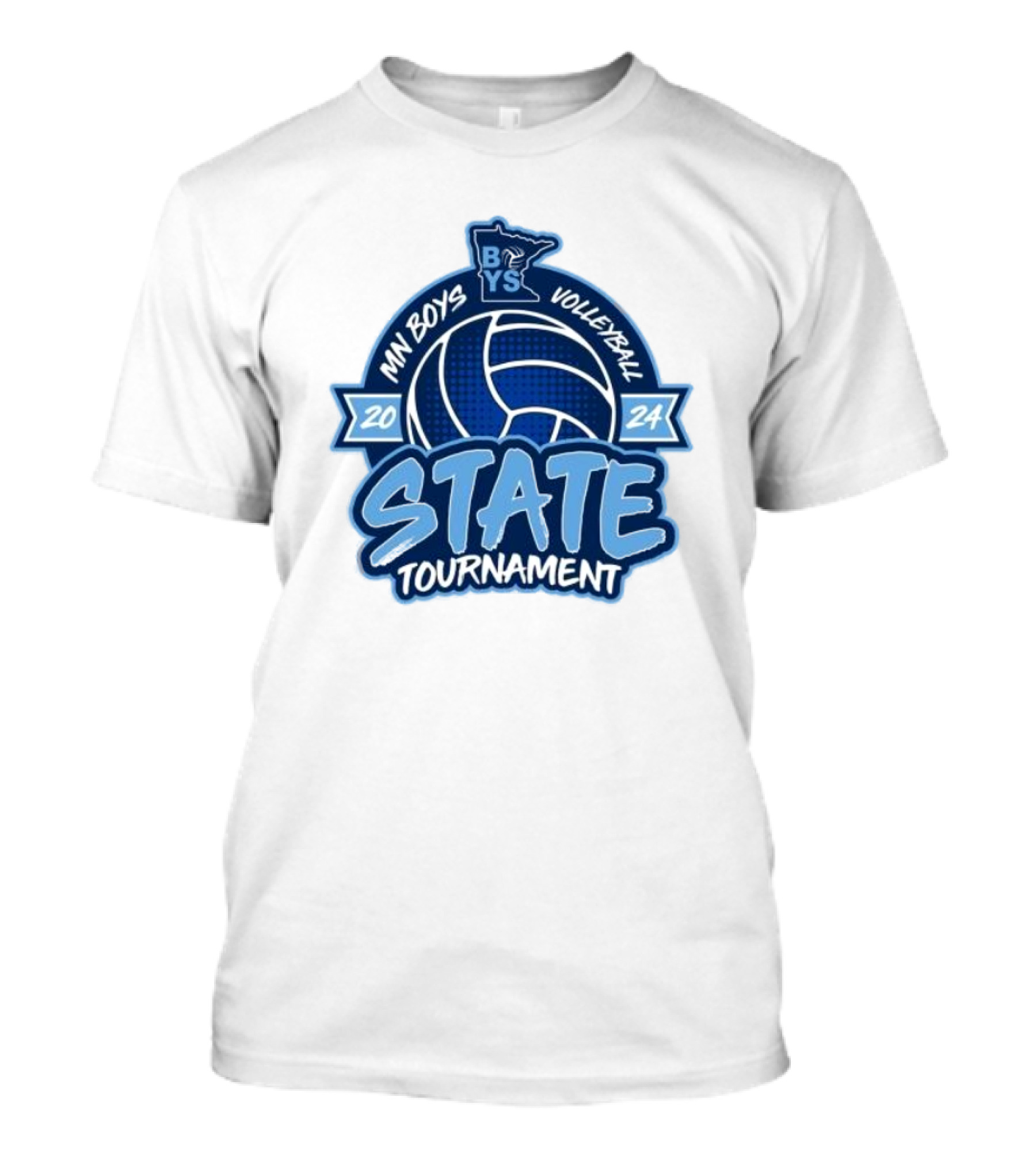 MN Boys Volleyball 2024 State Tournament T-Shirt