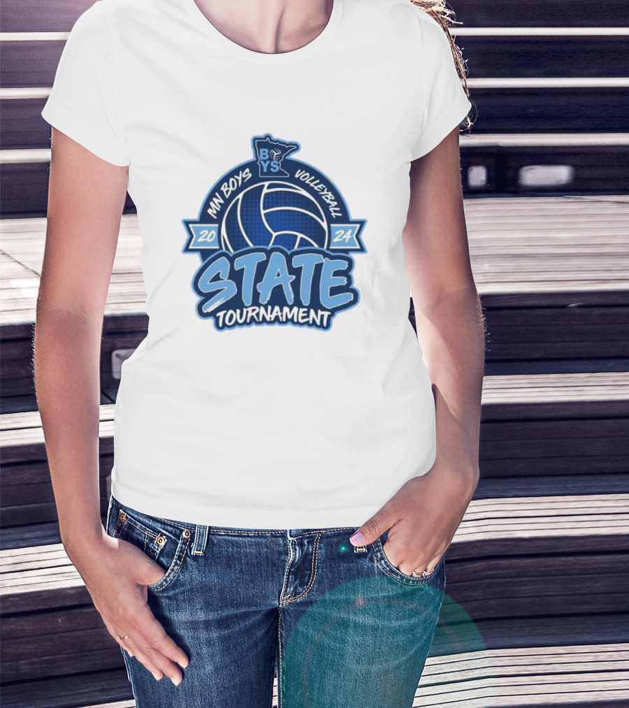 MN Boys Volleyball 2024 State Tournament T-Shirt