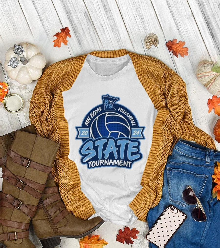 MN Boys Volleyball 2024 State Tournament T-Shirt