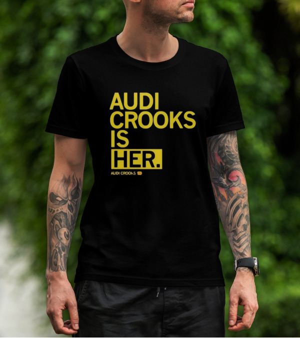 Audi Crooks Is Her Basketball Star Empowerment T-Shirt