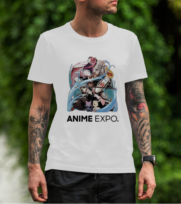 ANIME EXPO 2024 Ax Theme Characters And Elements T-Shirt