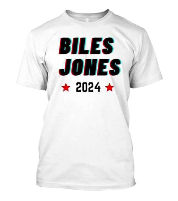 Biles Jones 2024 Election Stars T-Shirt