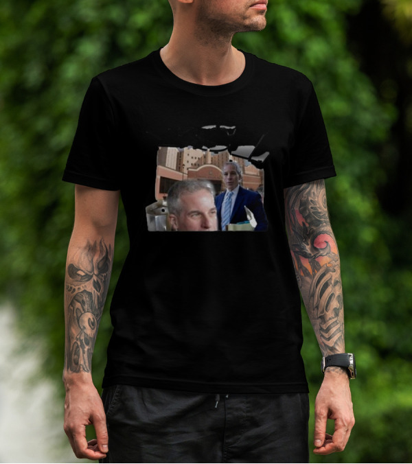 Ysl Brian Steel Lawyer Image Montage T-Shirt