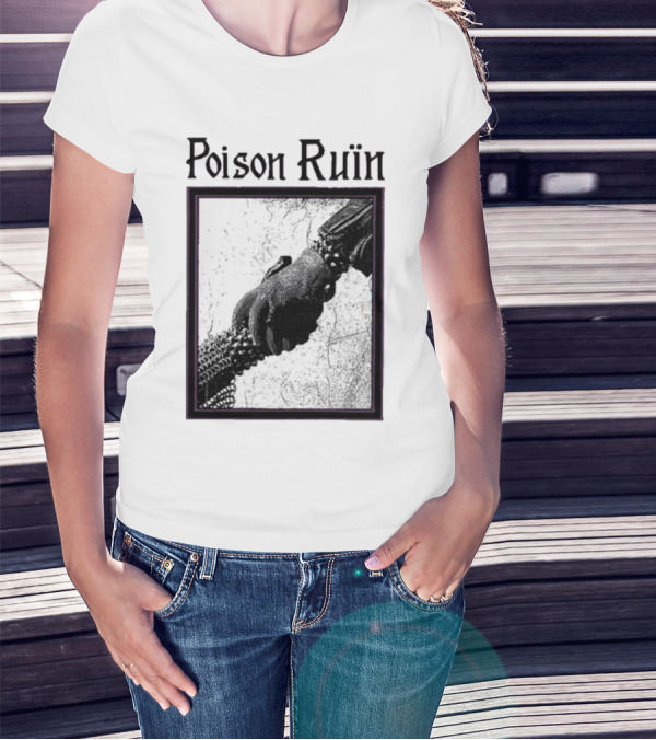 Poison Ruïn Medieval Chainmail Handshake Confrere T-Shirt