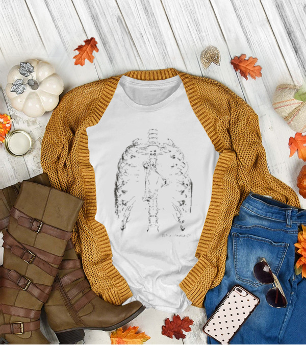 Ribcage Doja Cat Skeleton T-Shirt