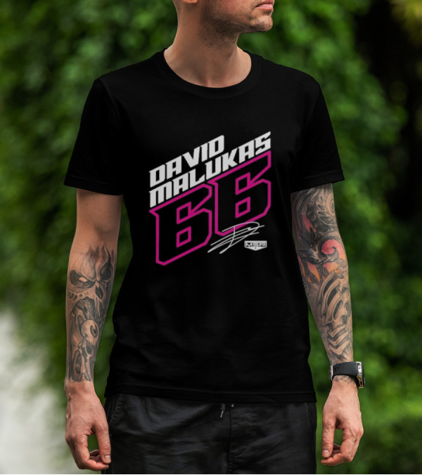 David Malukas 66 MSR Racing Signature T-Shirt