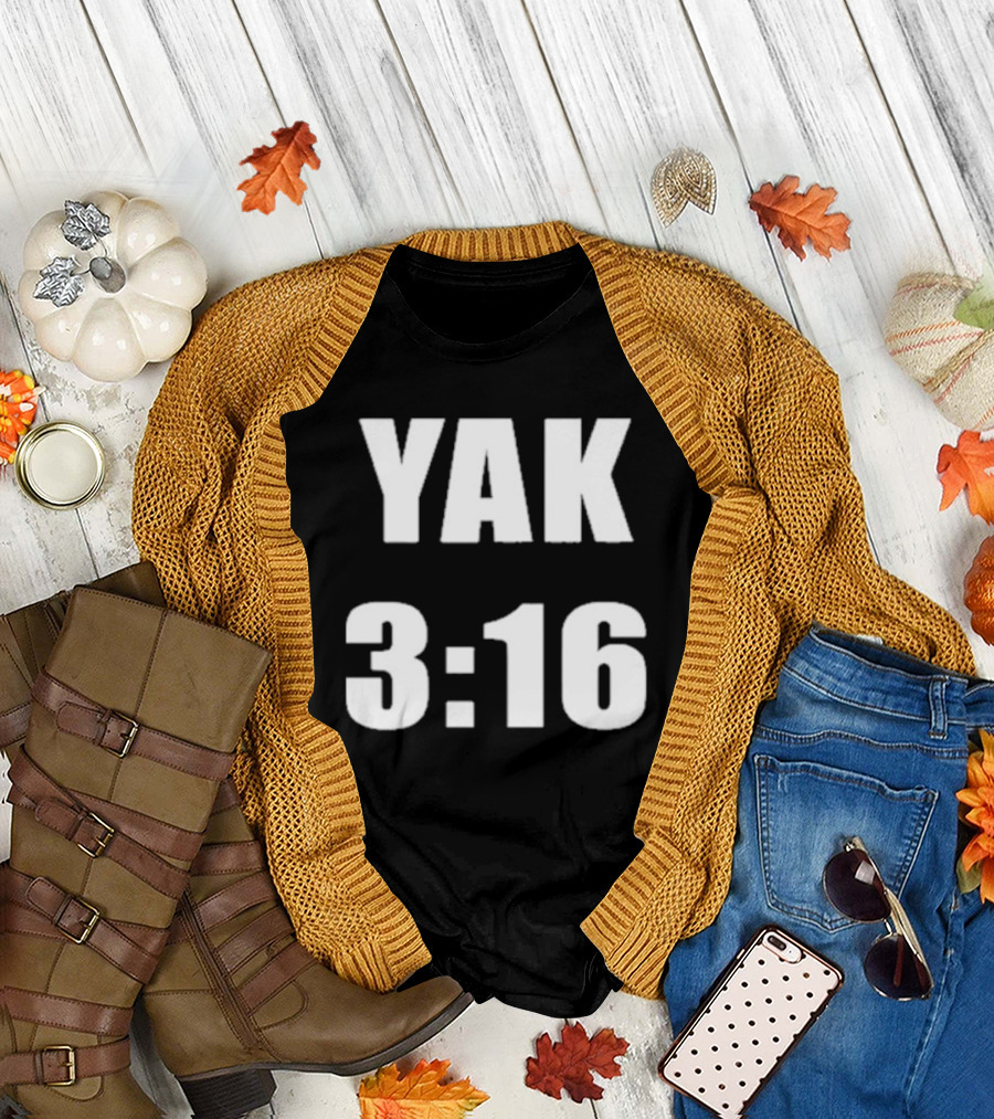Yak 3:16 Wrestling T-Shirt