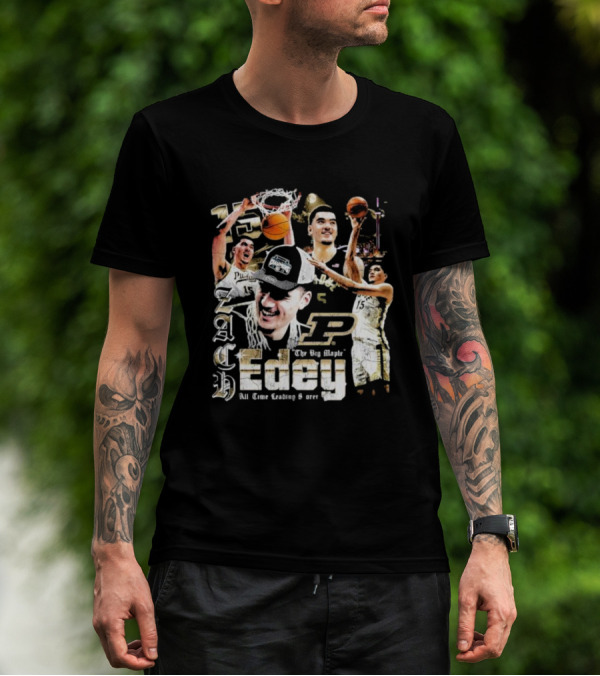 Zach Edey The Big Maple Purdue All Time Leading Scorer T-Shirt