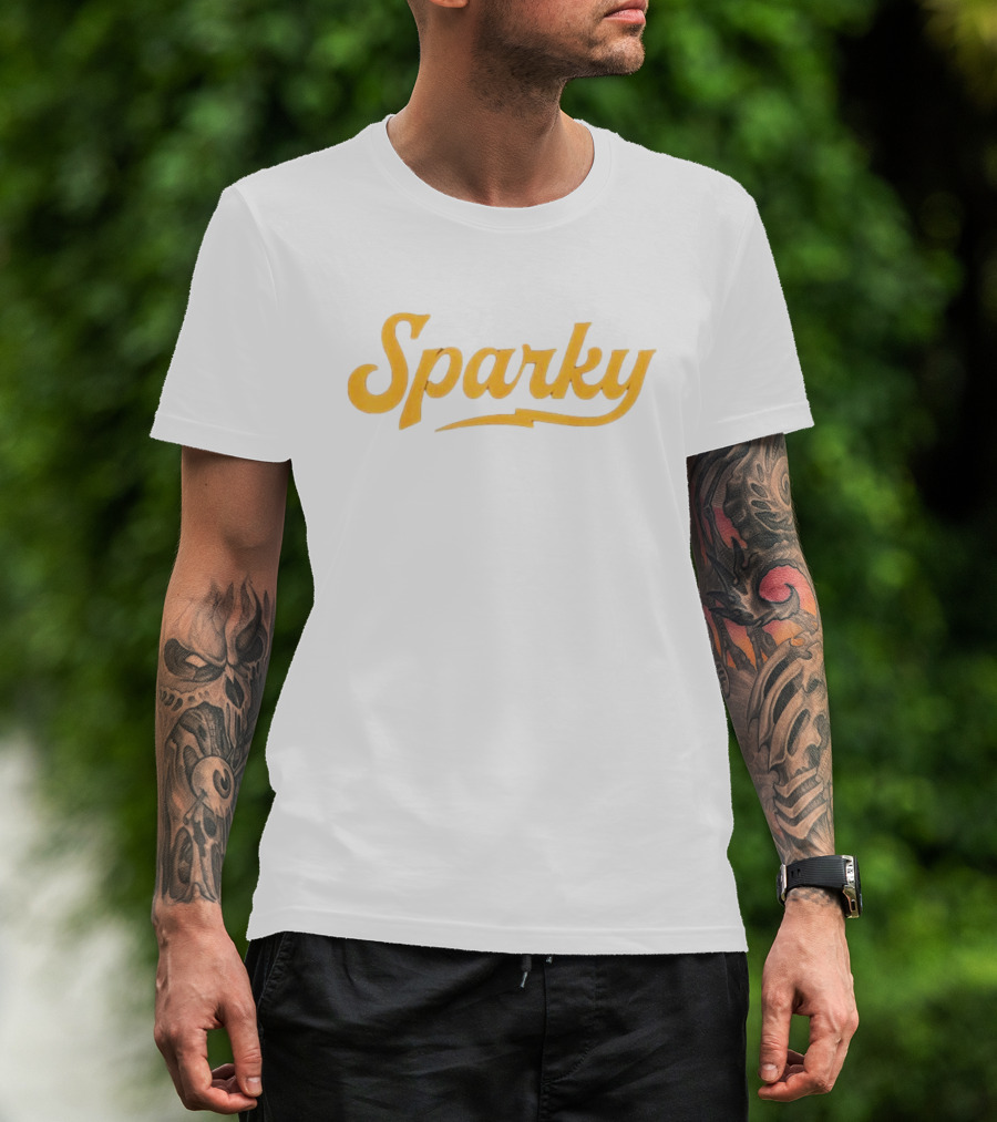 Sparky Vintage Electrician Lineman T-Shirt
