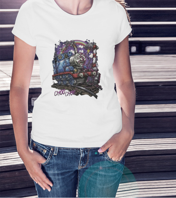 Damaged Society Choo Choo Train Madness T-Shirt