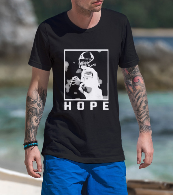 Daniel Jones Hope Quarterback Image T-Shirt
