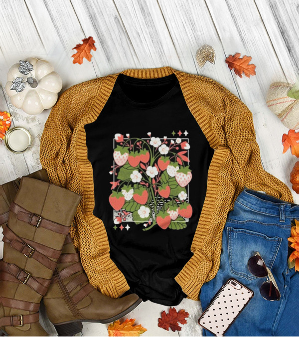 Doki Rosi Strawberry Fields Floral T-Shirt