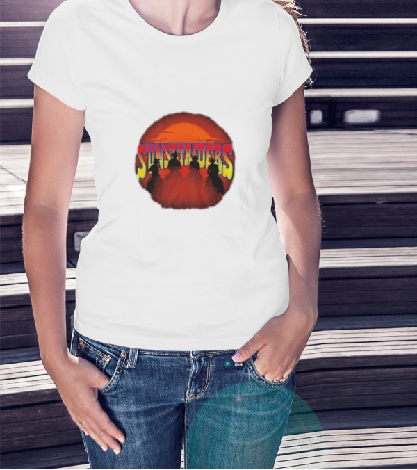 Sunset Riders Shadow Edition Retro Cowboys Game Iconic T-Shirt