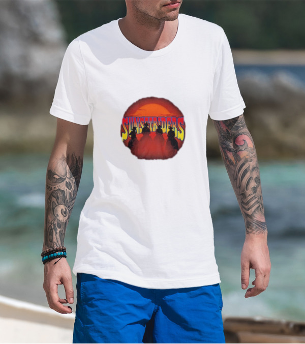 Sunset Riders Shadow Edition Retro Cowboys Game Iconic T-Shirt