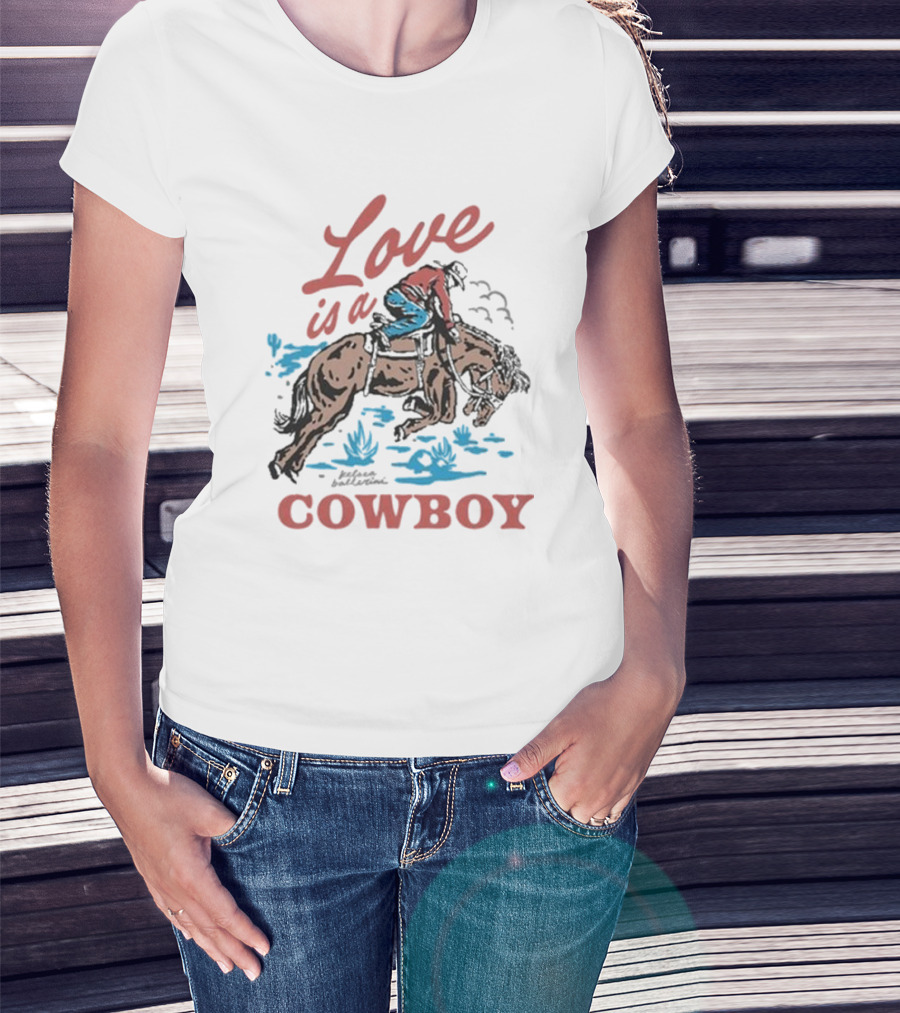 Kelsea Ballerini Love Is A Cowboy Vintage Rodeo T-Shirt