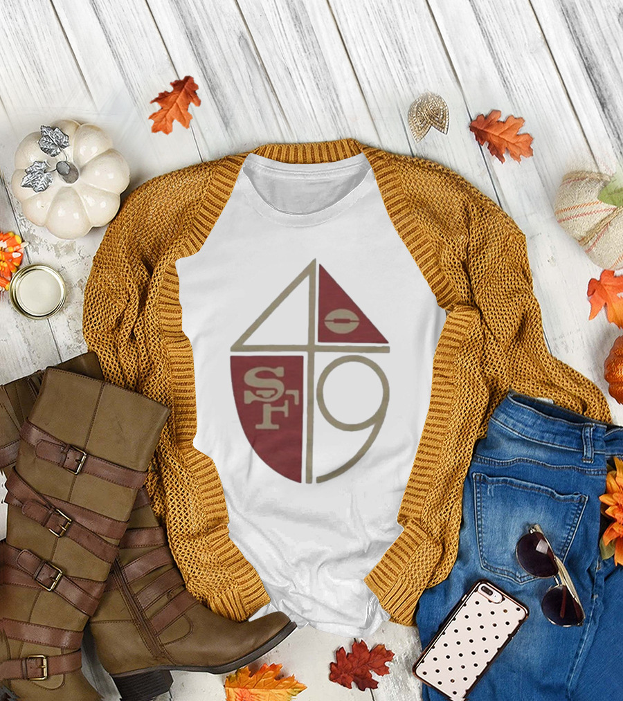 San Francisco 49ers Vintage 1965 SF 49 Iconic Emblem T-Shirt