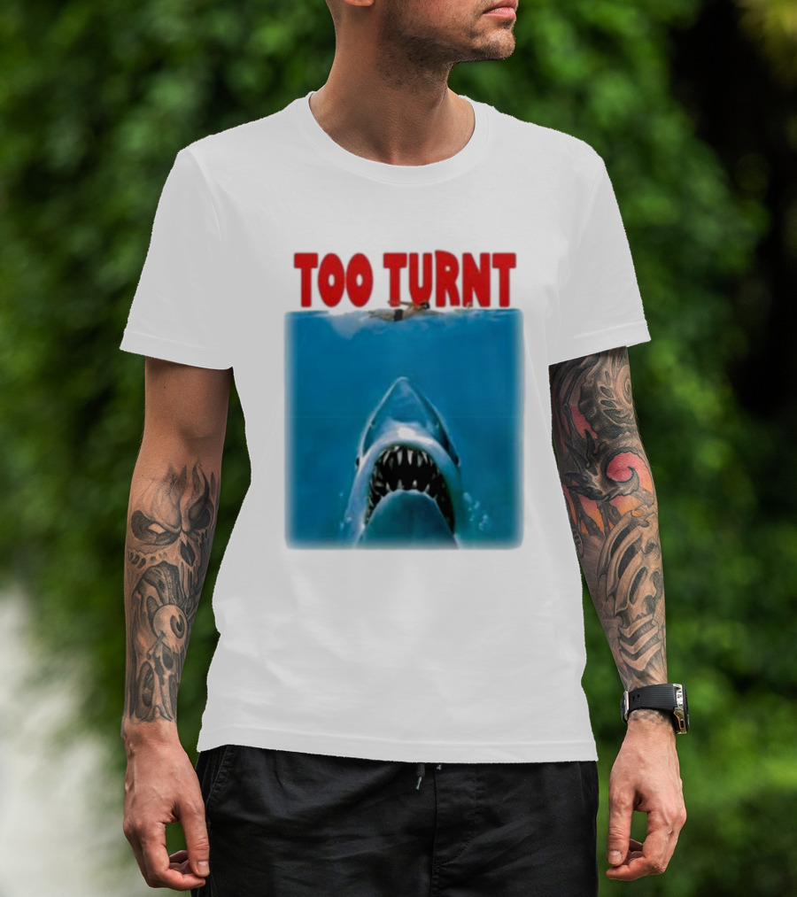 Too Turnt Shark Week T-Shirt