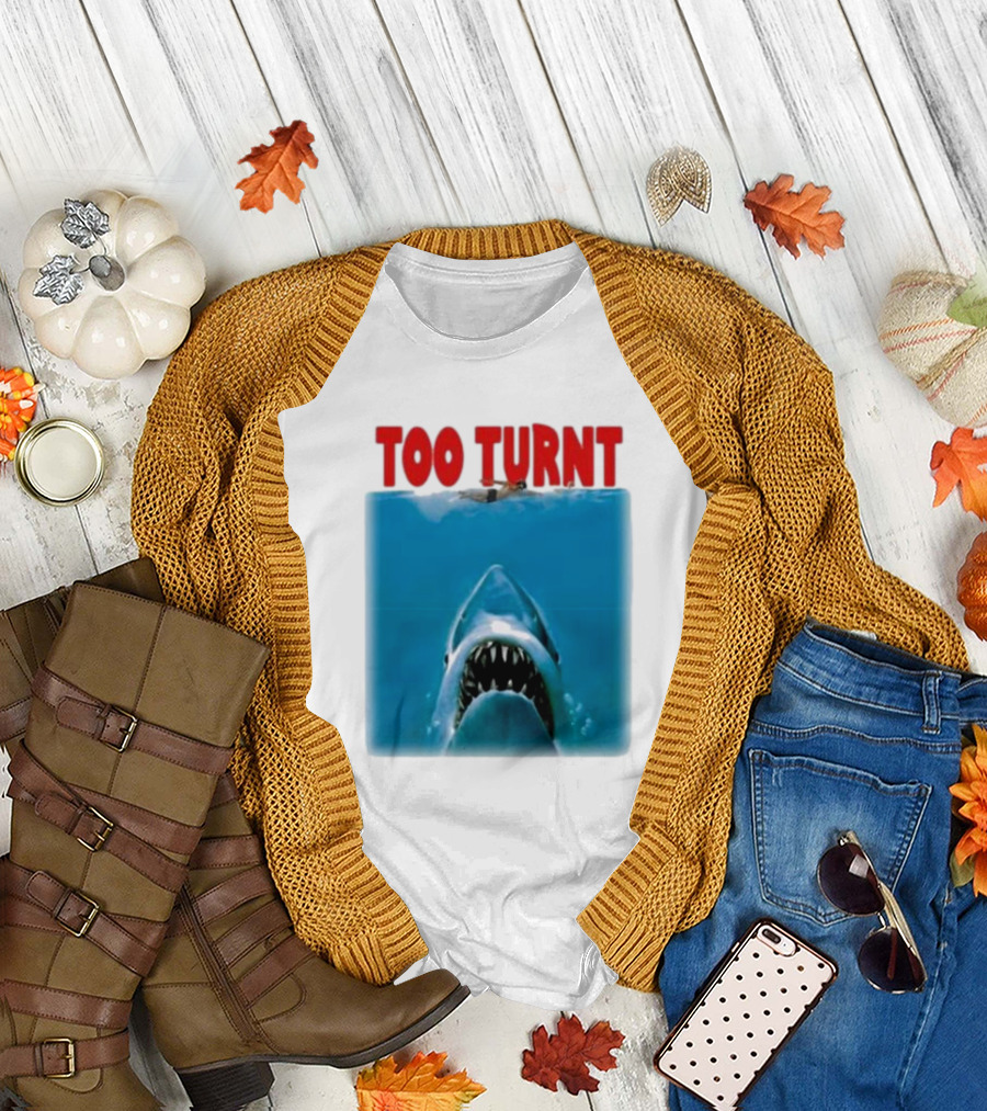 Too Turnt Shark Week T-Shirt