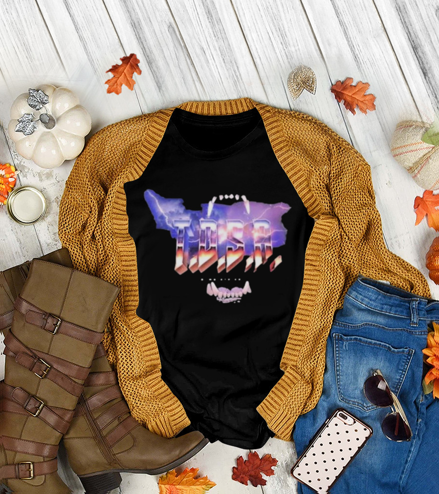 T.D.S.R. The Dawg Strikes Again Ruin Your Day Lightning Teeth T-Shirt