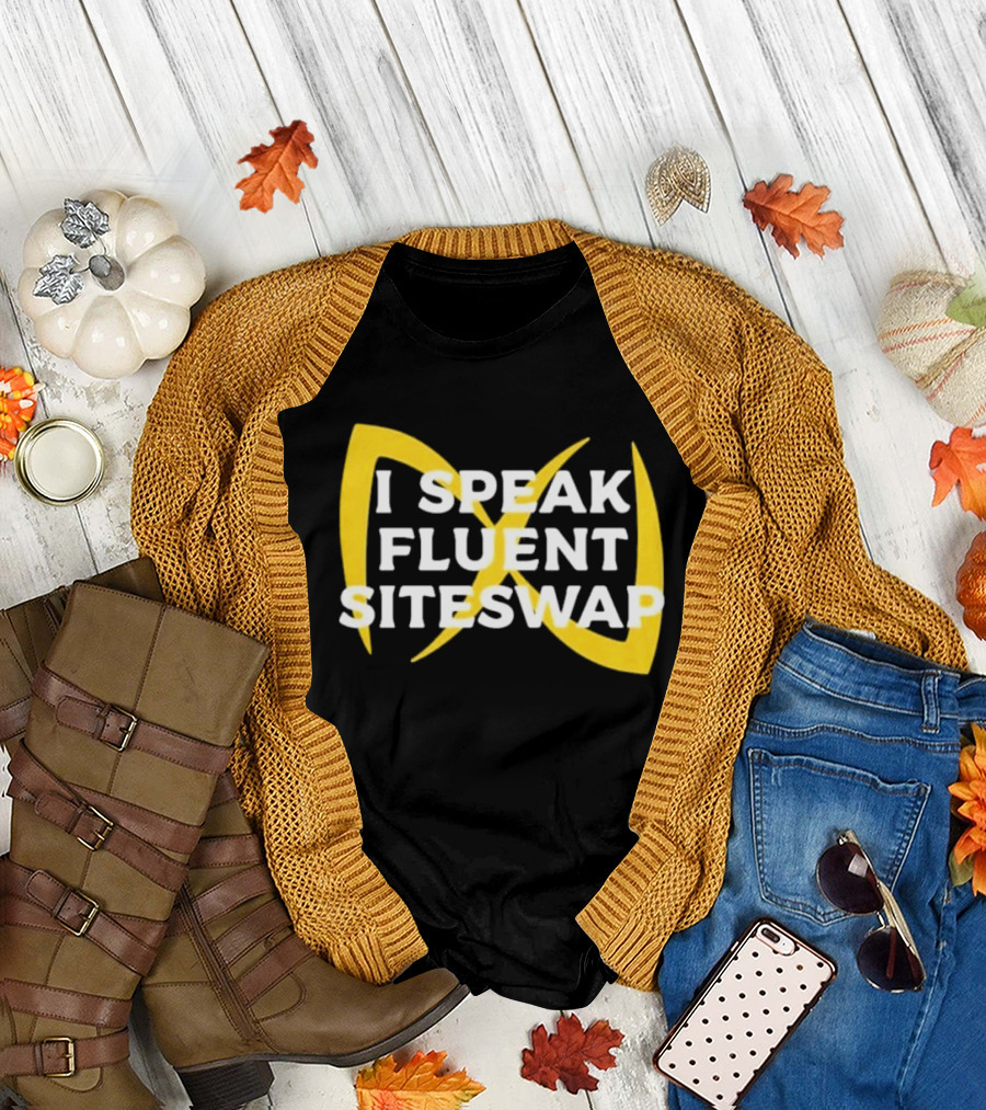I Speak Fluent Siteswap Diabolo Juggling Pattern Enthusiast T-Shirt