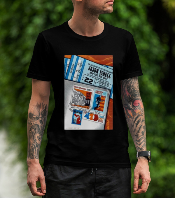 Jason Isbell And The 400 Unit Live At Kalamazoo State Theatre Jun 22 T-Shirt