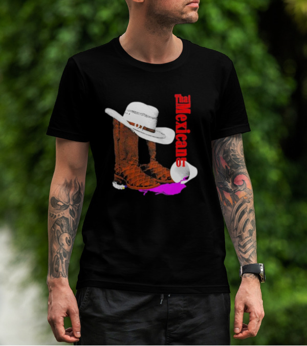 That Mexican Outta Texas Cowboy Hat And Boots T-Shirt