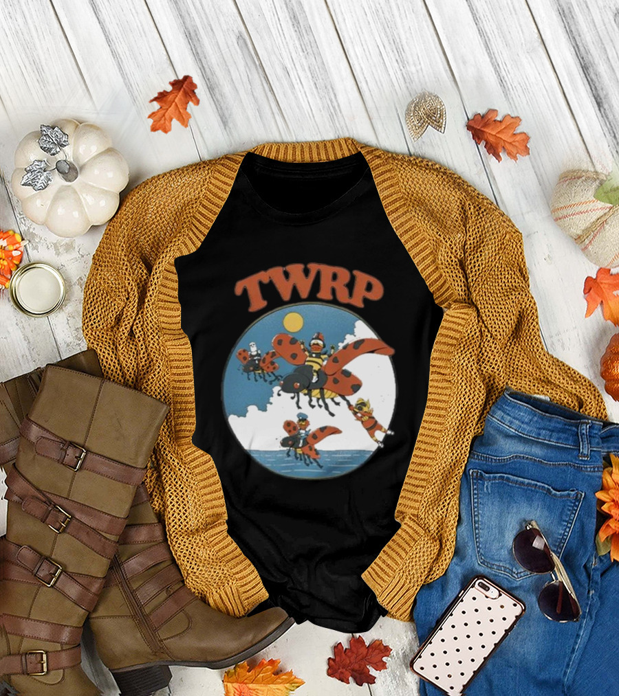 TWRP Band Riding Giant Ladybugs Under the Sun T-Shirt
