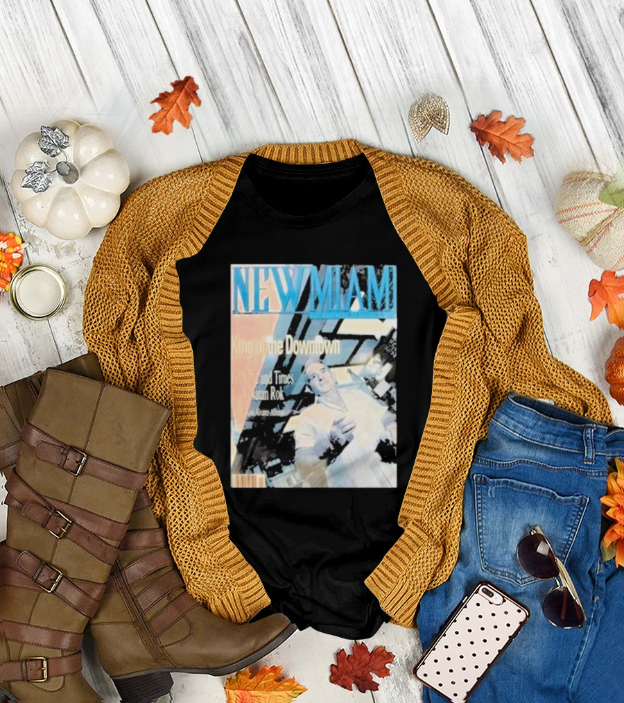 NEW MIAMI King Of The Downtown Life And Times Rok New York T-Shirt