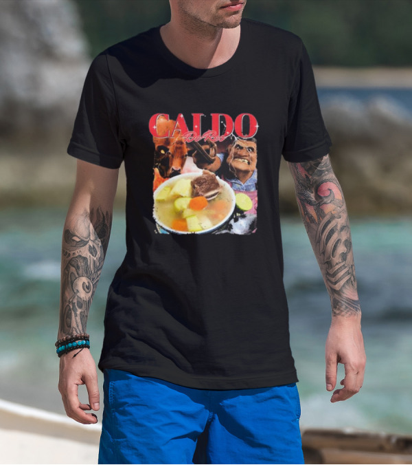 Caldo De Res Western Cowboy With Vegetable Soup T-Shirt